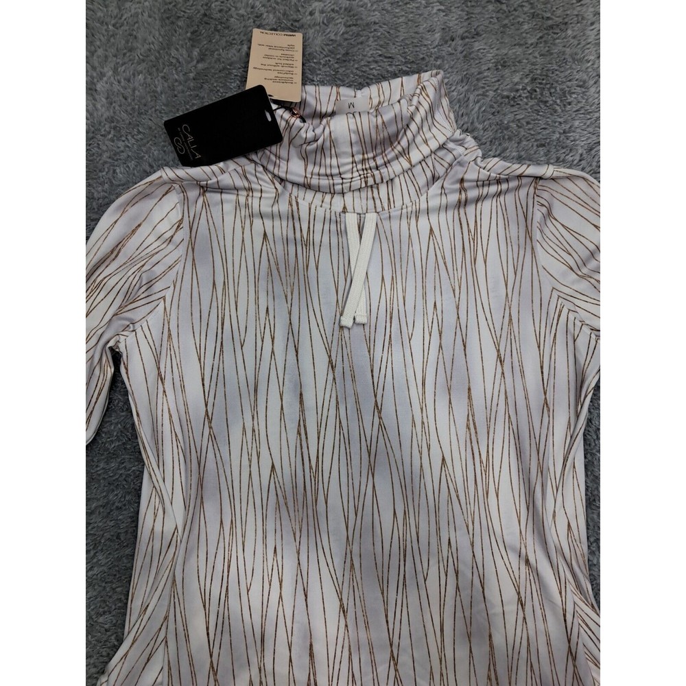 New Calia By Carrie Underwood Pullover Sz Medium Turtleneck Sweatshirt Entwined - Picture 7 of 16